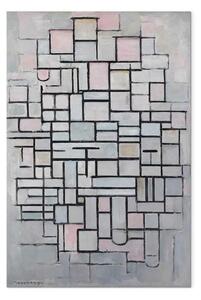 Riproduzione quadro Piet Mondrian - Composizione n. IV