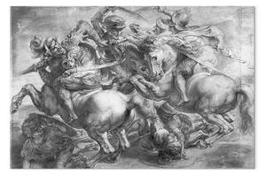 Riproduzione quadro Peter Paul Rubens - Battaglia di Anghiari Da Leonardo da Vinci