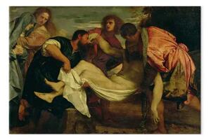 Riproduzione Titian - La deposizione di Cristo