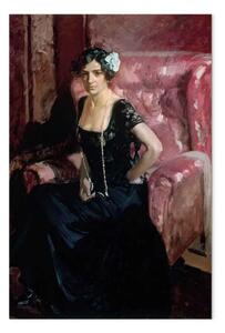 Quadro famoso Joaquín Sorolla y Bastida - Clotilde in abito da sera