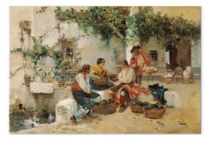 Riproduzione quadro Joaquín Sorolla y Bastida - Selling Melons