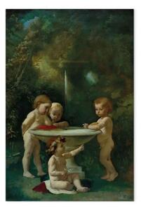 Quadro famoso Anselm Feuerbach - Bambini alla fontana