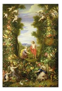 Riproduzione quadro Jan Brueghel the Elder - Cristo e Maria Maddalena