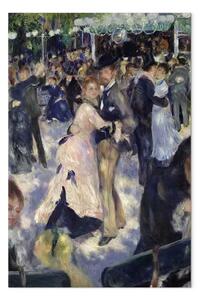 Riproduzione Pierre-Auguste Renoir - Le Moulin de la Galette, dettaglio dei ballerini