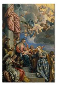 Riproduzione Paolo Veronese - Il matrimonio mistico di Santa Caterina d'Alessandria