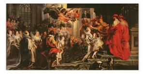 Quadro famoso Peter Paul Rubens - L'incoronazione di Maria de' Medici