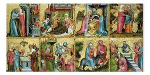 Riproduzione quadro Master Bertram - L'altare di Buxtehude, pannello centrale