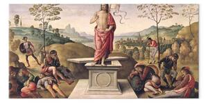 Riproduzione quadro Pietro Perugino - La Resurrezione di Cristo, dal Convento di San Pietro, Perugia