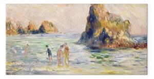 Riproduzione Pierre-Auguste Renoir - Moulin Huet Bay, Guernsey