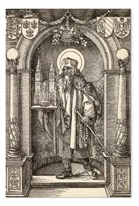 Riproduzione quadro Albrecht Dürer - San Sebaldo