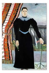 Riproduzione Henri Rousseau - Ritratto di donna