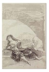 Quadro famoso Francisco Goya - Maja e Celestina sotto un arco