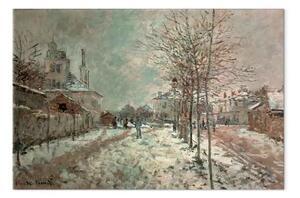 Riproduzione quadro Claude Monet - Boulevard de Pontoise ad Argenteuil