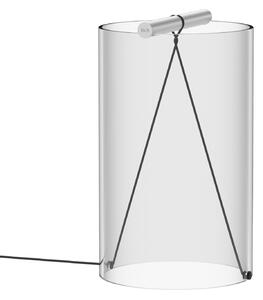 Lampade da tavolo FLOS, To-Tie T2, dimmerabile, Trasparente, Soggiorno, Vetro, Design