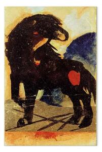 Quadro famoso Franz Marc - Cavallo Nero