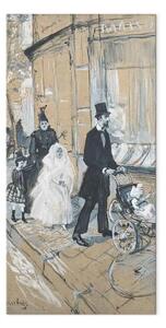 Quadro famoso Henri de Toulouse-Lautrec - Giorno della Prima Comunione