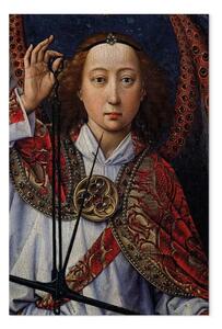 Quadro famoso Rogier van der Weyden - Arcangelo Michele che pesa le anime