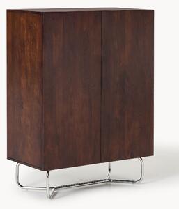 Credenza alta in legno di mango Soren