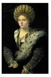Riproduzione Titian - Ritratto di Isabella d'Este