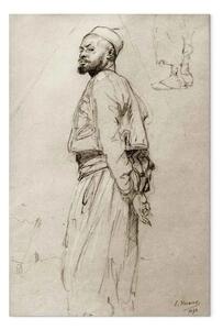 Riproduzione quadro Ludwig Knaus - Marocchino in piedi