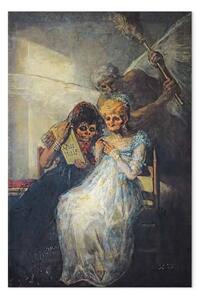 Riproduzione Francisco Goya - Il tempo delle donne anziane