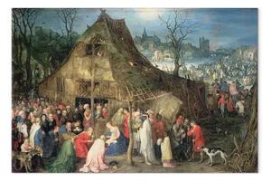 Riproduzione Jan Brueghel the Elder - Adorazione dei Magi
