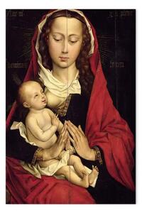 Riproduzione quadro Rogier van der Weyden - Madonna col Bambino