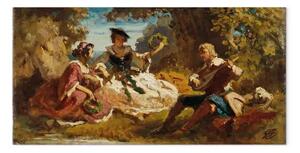 Quadro famoso Carl Spitzweg - Des Saengers Lohn