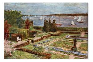Riproduzione quadro Max Liebermann - Giardino Wannsee della famiglia Arnhold