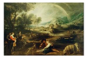 Riproduzione Peter Paul Rubens - Paesaggio con arcobaleno
