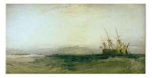 Riproduzione quadro William Turner - Una nave incagliata