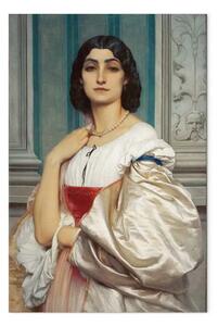 Riproduzione Frederic Leighton - Una signora romana (La Nanna)