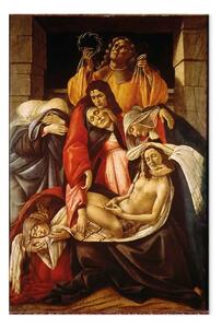 Quadro famoso Sandro Botticelli - Compianto sul Cristo morto