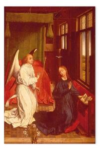 Riproduzione Rogier van der Weyden - L'Annunciazione a Maria