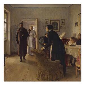 Riproduzione quadro Ilya Repin - Inaspettatamente