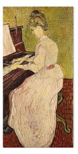Riproduzione quadro Vincent Van Gogh - Marguerite Gachet al pianoforte