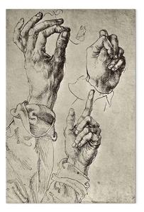 Quadro famoso Albrecht Dürer - Studio di tre mani