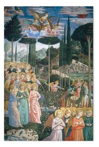Riproduzione quadro Benozzo Gozzoli - Angelo adoratore II