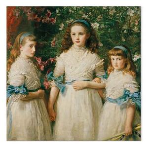 Riproduzione quadro John Everett Millais - Sorelle