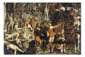 Riproduzione Tintoretto - Martirio dei diecimila cristiani sul monte Ararat