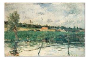 Riproduzione quadro Paul Gauguin - Paesaggio in Bretagna