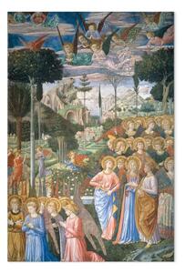 Riproduzione quadro Benozzo Gozzoli - Angelo adoratore
