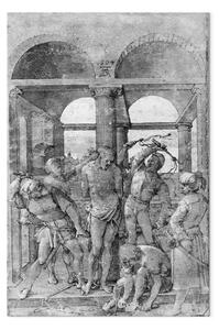 Riproduzione quadro Albrecht Dürer - Flagellazione di Cristo