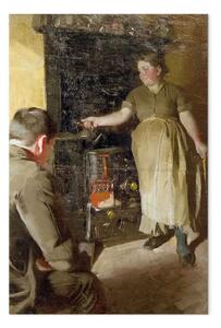 Riproduzione quadro Anders Zorn - In cucina