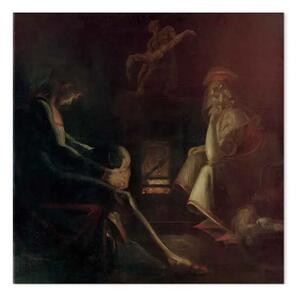 Quadro famoso Johann Heinrich Füssli - Il silenzio: una madre con i suoi figli