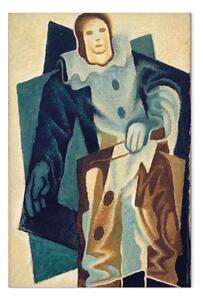 Riproduzione quadro Juan Gris - Pierrot