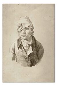 Quadro famoso Caspar David Friedrich - Autoritratto con berretto e visiera