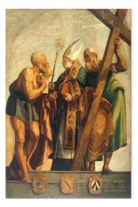 Riproduzione Tintoretto - San Girolamo, Sant'Alvise e Sant'Andrea