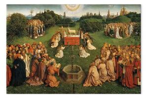 Riproduzione Jan Van Eyck - Deesis