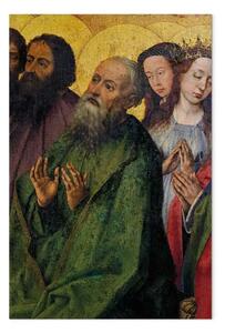 Quadro famoso Rogier van der Weyden - Il Giudizio Universale